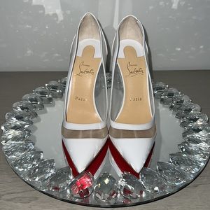 Christian Louboutin Galativi 100 KID/RETE size 38.5